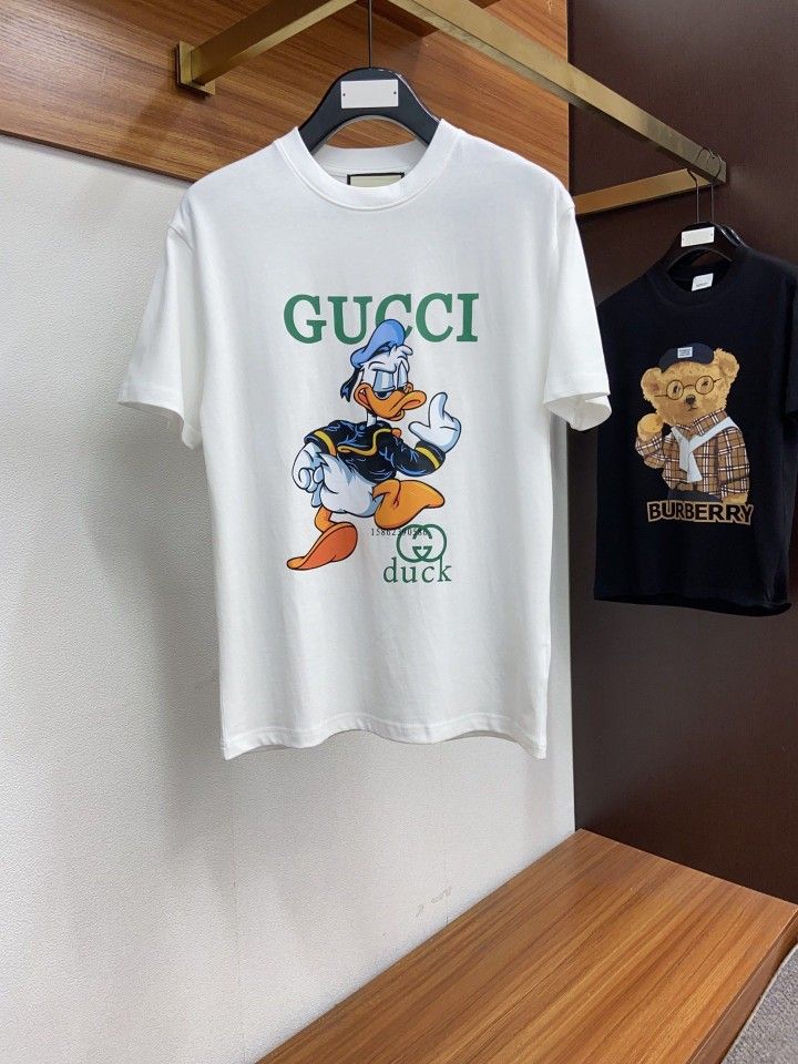 Disney x Gucci-Inspired Donald Duck Graphic T-Shirt