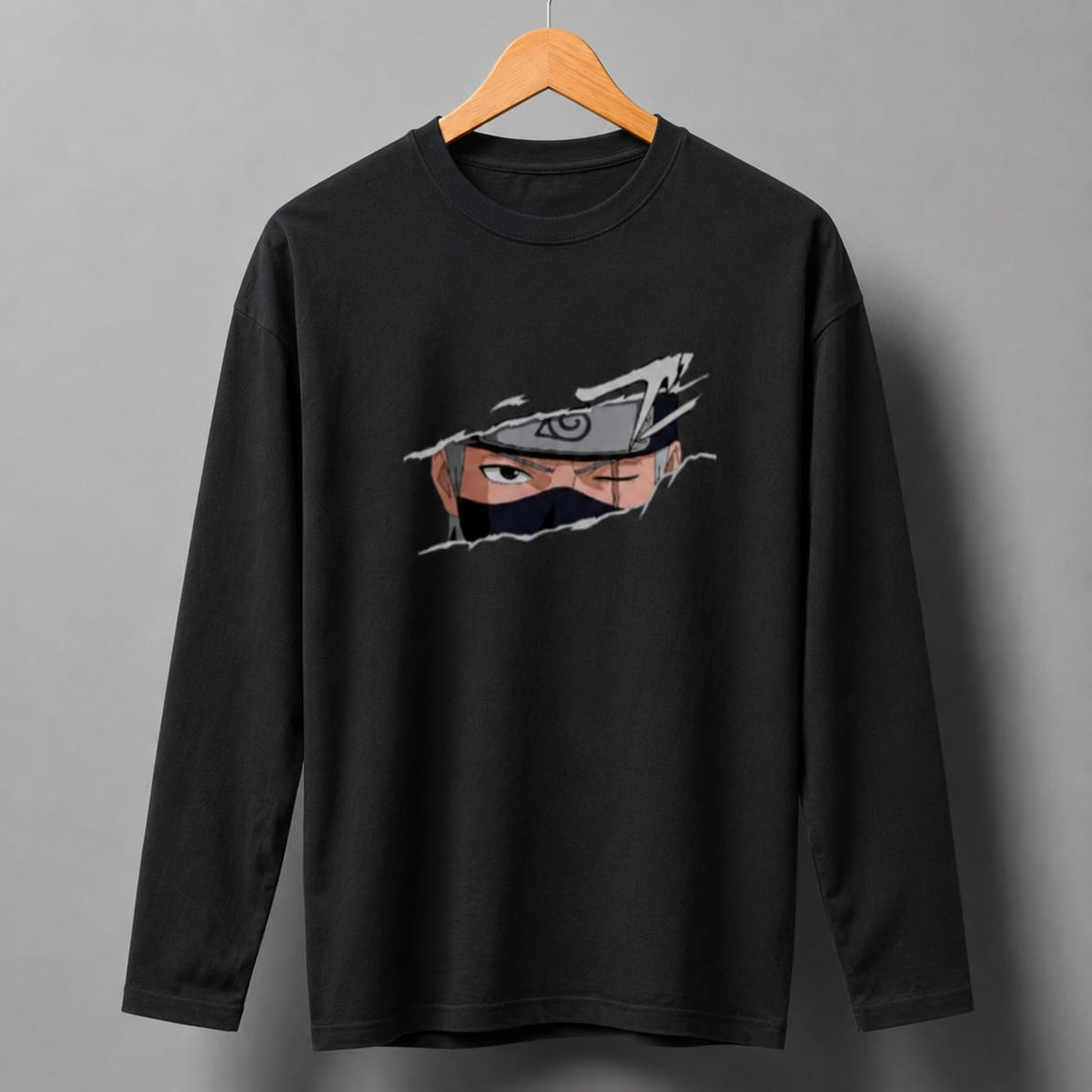 Kakashi Hatake Anime Long-Sleeve T-Shirt