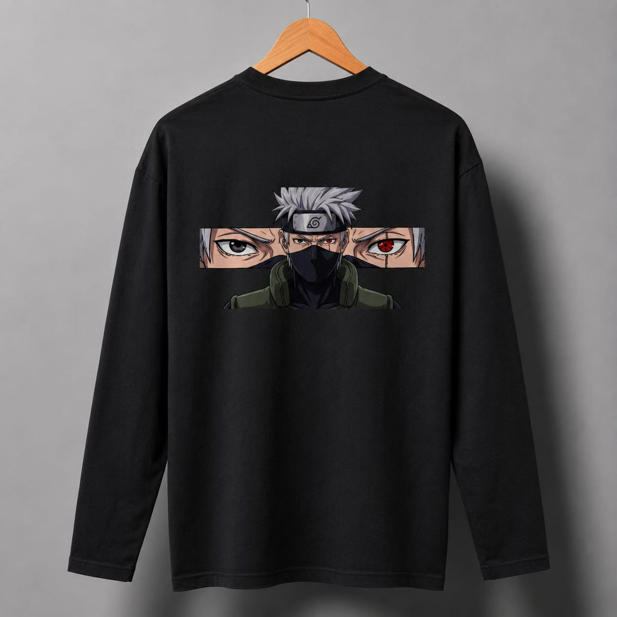 Kakashi Hatake Anime Long-Sleeve T-Shirt