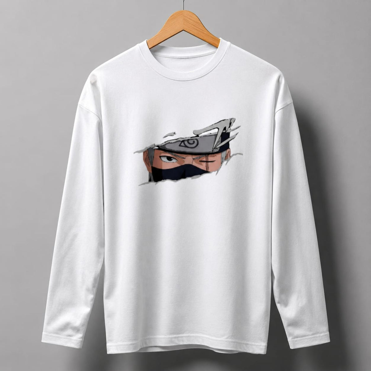 Kakashi Hatake Anime Long-Sleeve T-Shirt