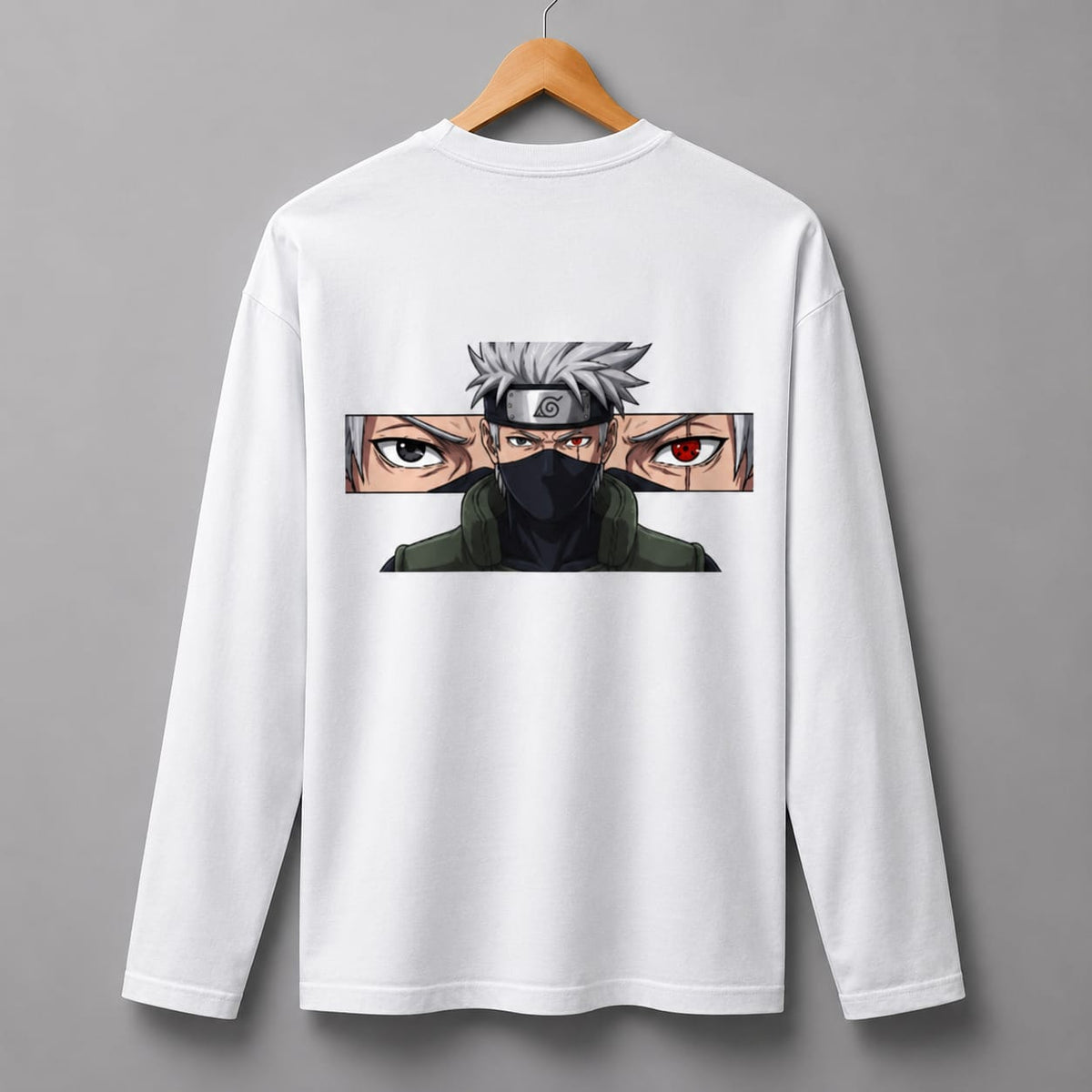 Kakashi Hatake Anime Long-Sleeve T-Shirt